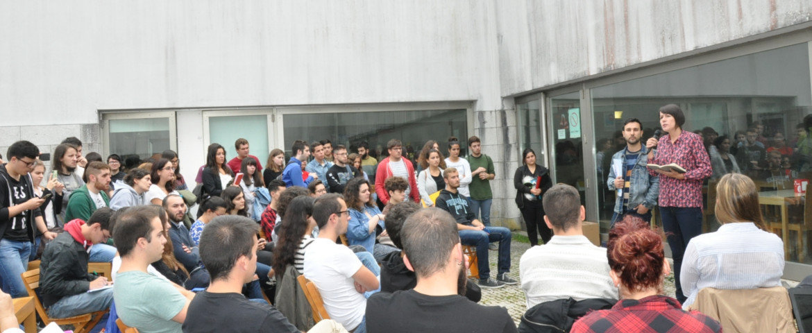 Encontro coa mocidade no Campus de Compostela