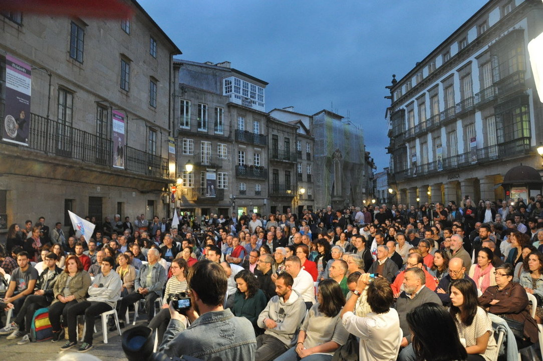 Acto público en Santiago de Compostela