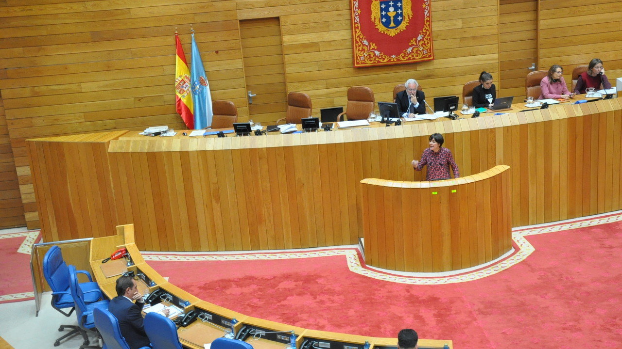 Ana Pontón no Parlamento Galego