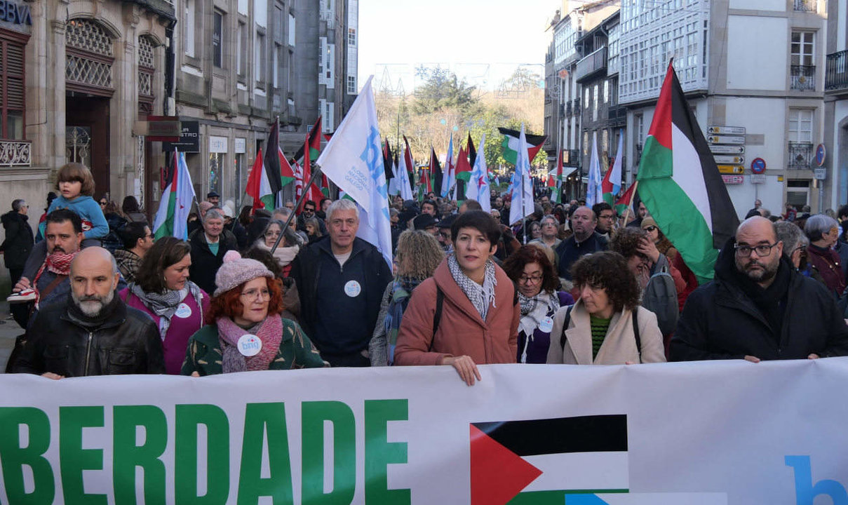 Manifestación Palestina