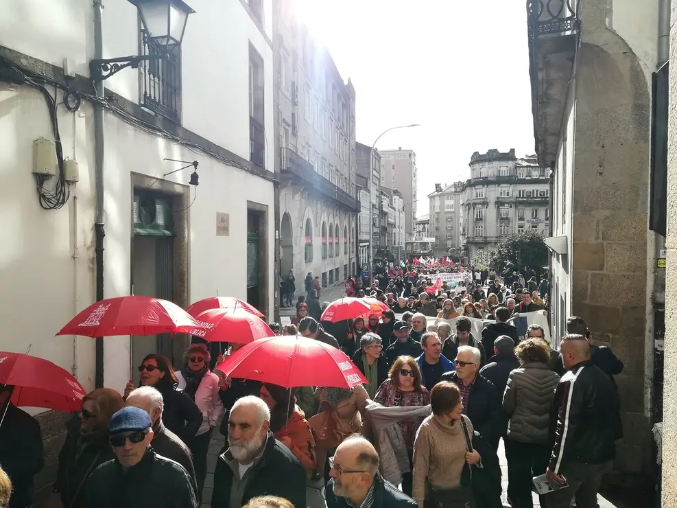 Manifestaci&oacute;n defensa sanidade p&uacute;blica 8