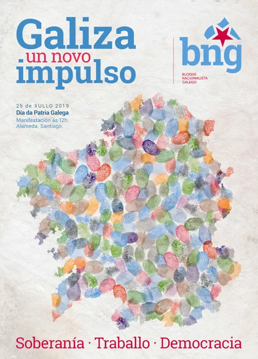 Cartaz D&iacute;a da Patria Galega 2019
