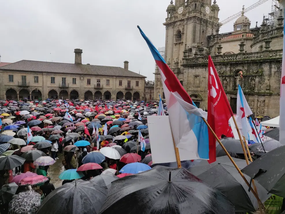 Manifestaci&oacute;n en defensa da sanidade p&uacute;blica