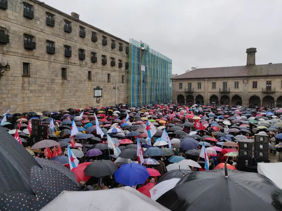 Manifestaci&oacute;n en defensa da sanidade p&uacute;blica