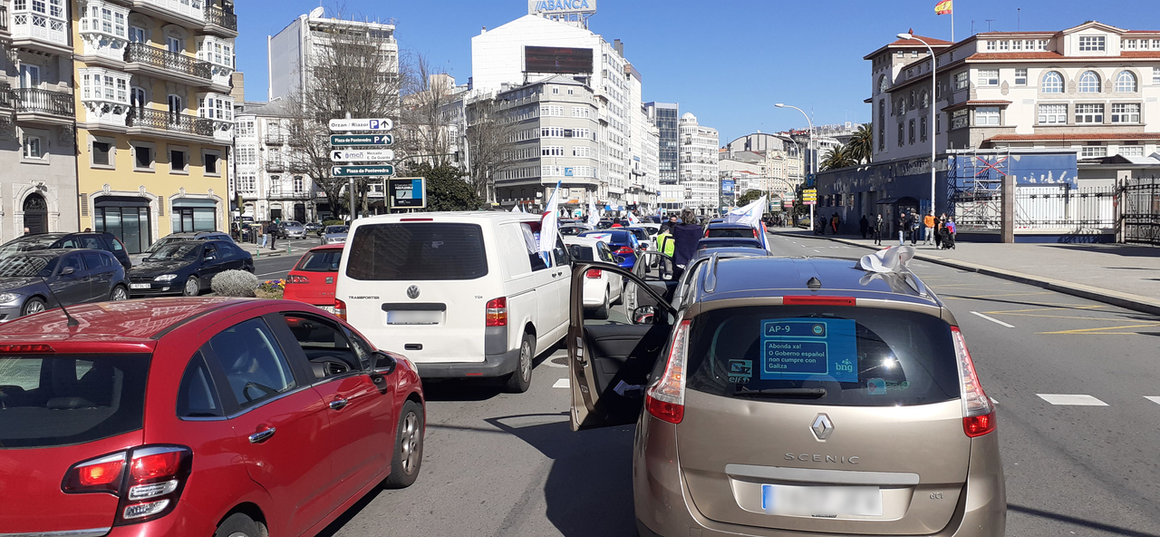 Caravana contra as peaxes da AP-9 - 2