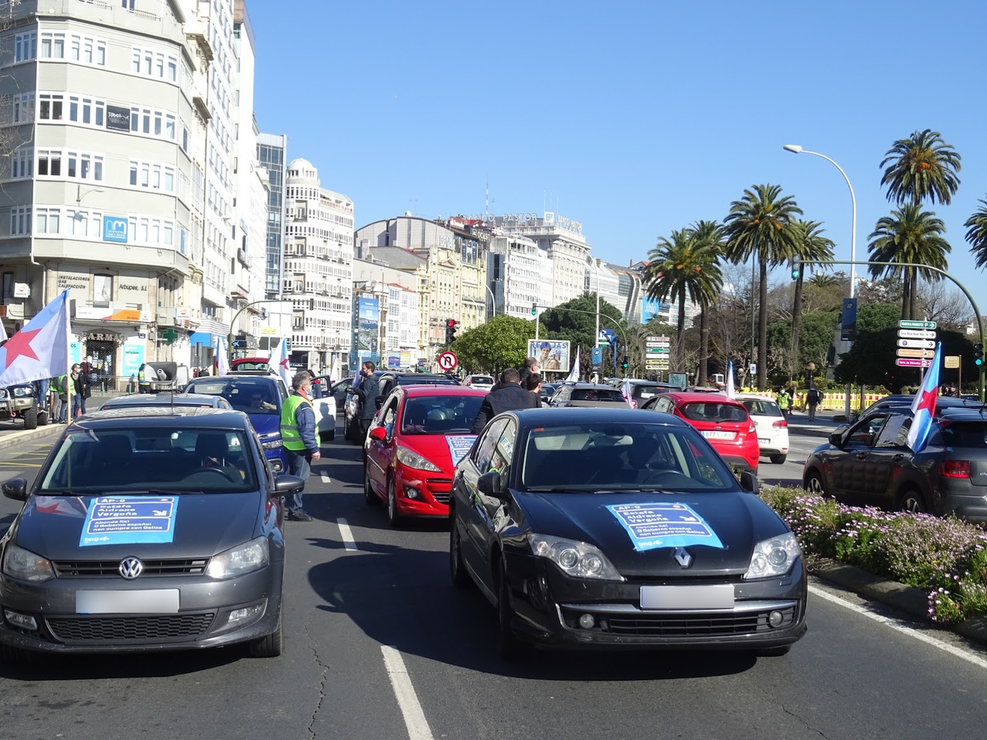Caravana contra as peaxes da AP-9 - 5