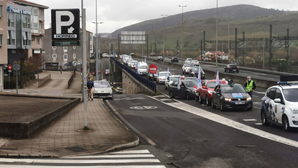 Caravana pola baixda das peaxes da AP-9 (Compostela) 14