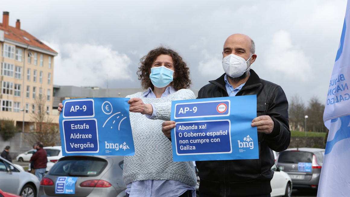 Caravana pola baixda das peaxes da AP-9 (Compostela) 08