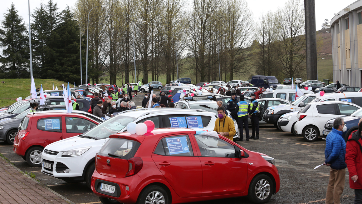 Caravana pola baixda das peaxes da AP-9 (Compostela) 01