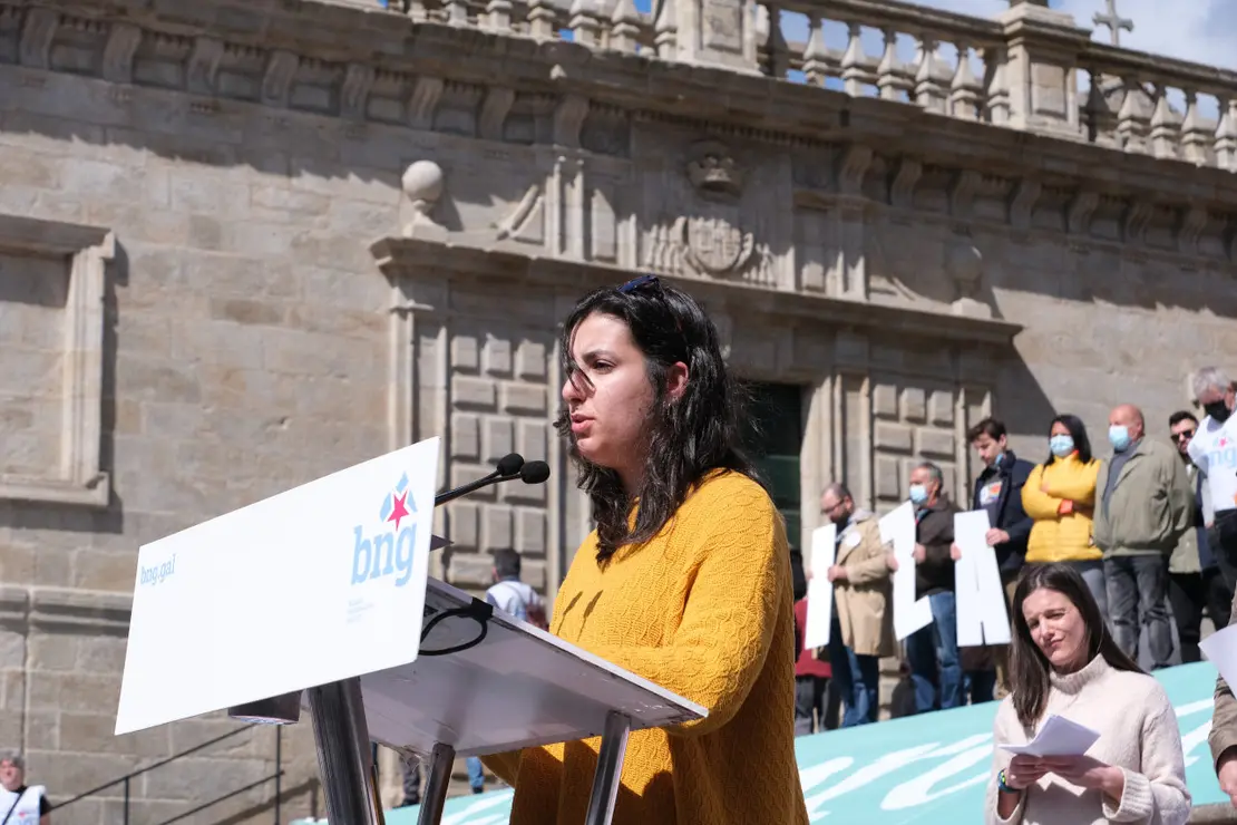 Manifestaci&oacute;n contra a suba dos prezos e o empobrecemento social