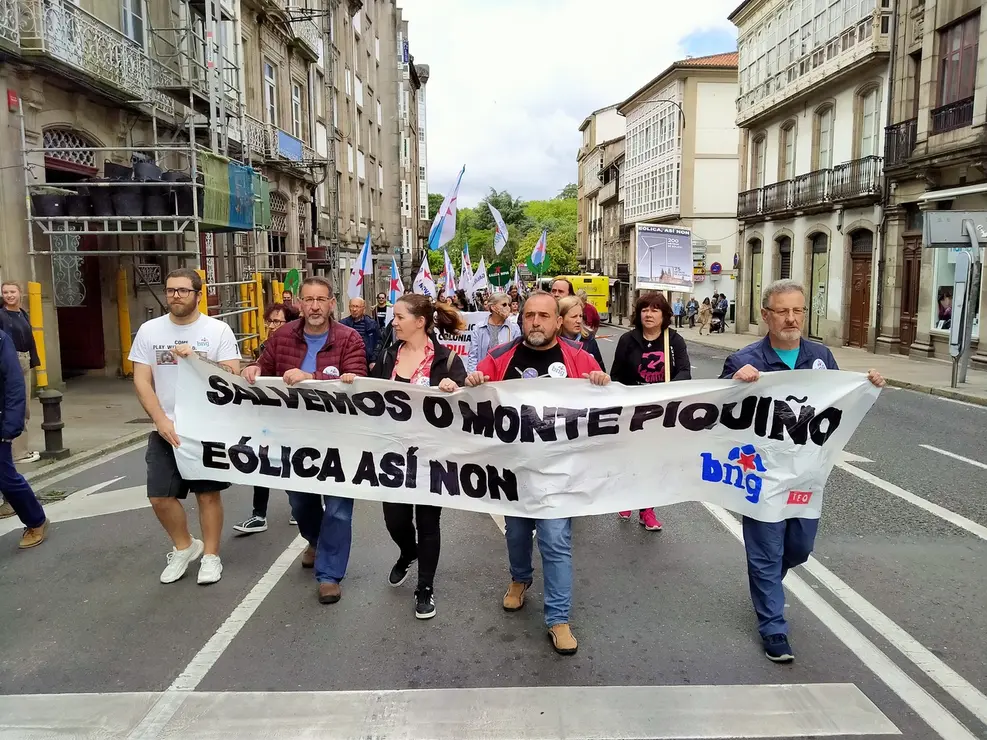 Manifestaci&oacute;n E&oacute;licos si, pero non as&iacute; 6