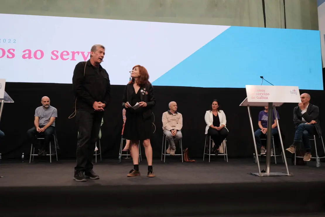 Miguel Pernas e Isabel Risco