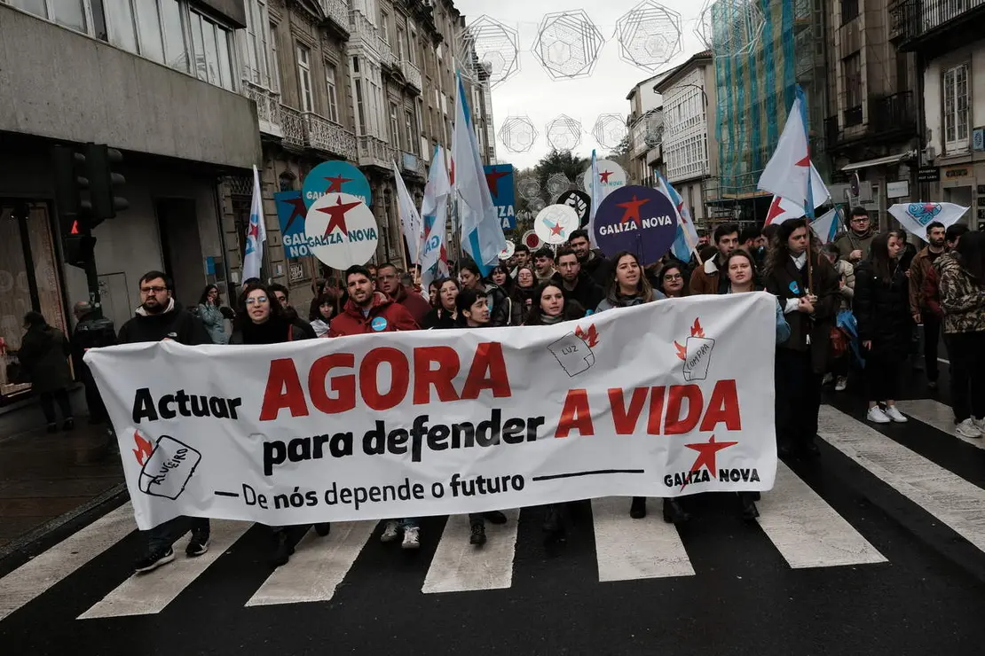 Manifestaci&oacute;n 18D contra a suba dos prezos - 12