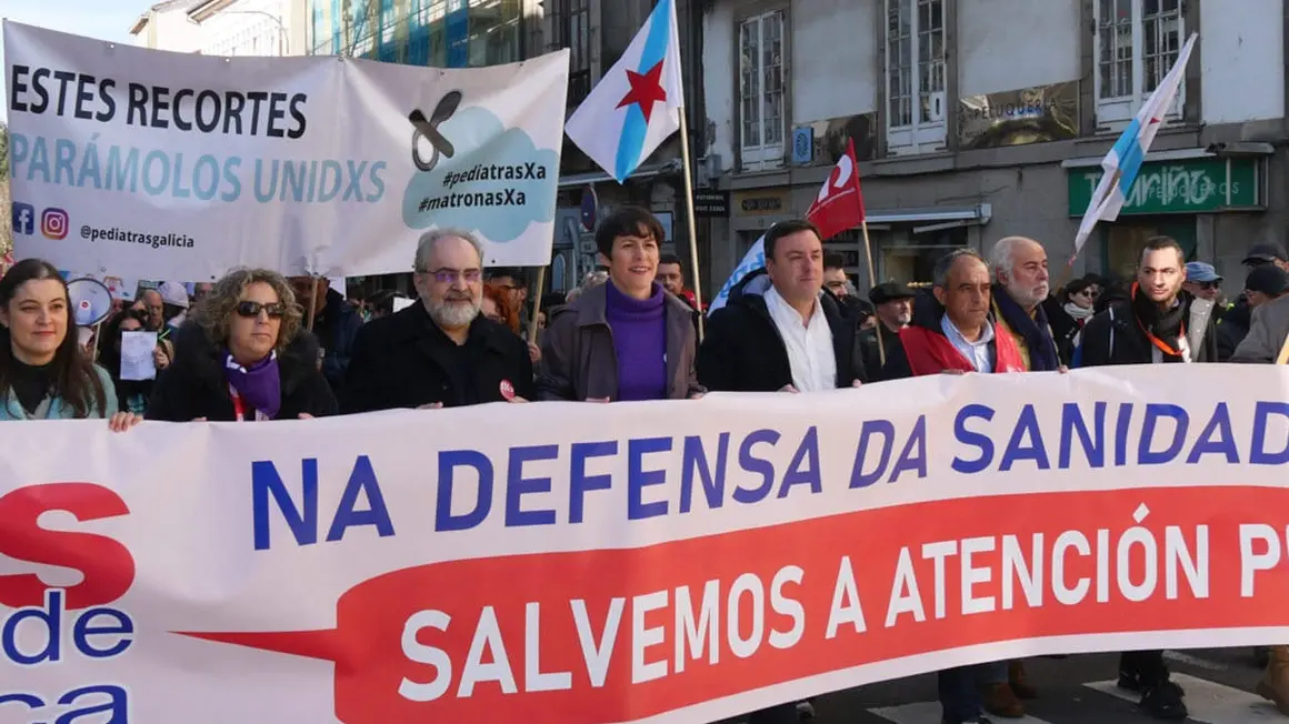 Manifestaci&oacute;n Sanidade