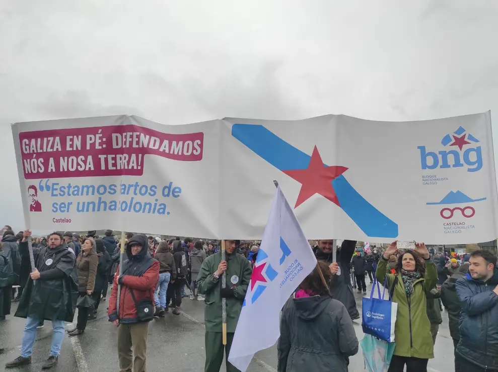 Manifestaci&oacute;n contra Altri na Pobra do Carami&ntilde;al - 2