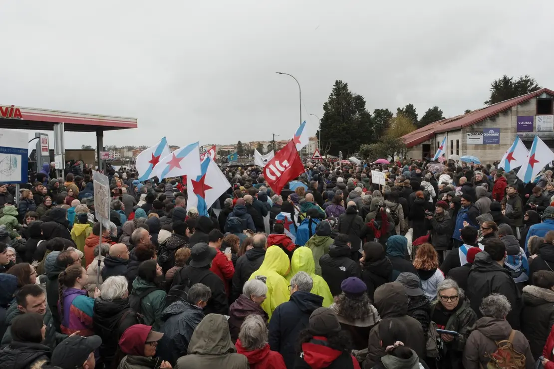 Manifestaci&oacute;n contra Altri na Pobra do Carami&ntilde;al - 13