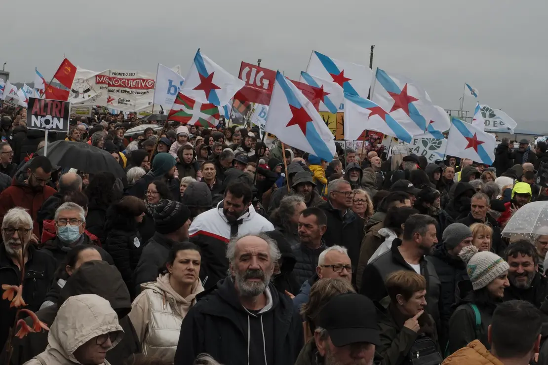 Manifestaci&oacute;n contra Altri na Pobra do Carami&ntilde;al - 14