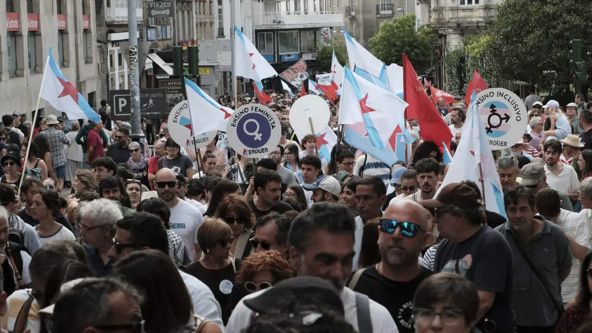 Manifestaci&oacute;n D&iacute;a da Patria Galega