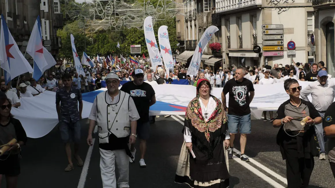 Manifestaci&oacute;n D&iacute;a da Patria Galega  