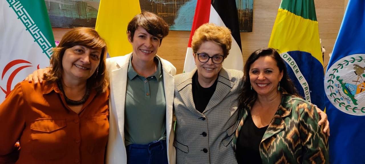 Pontón, Rousseff, Miranda e Valente