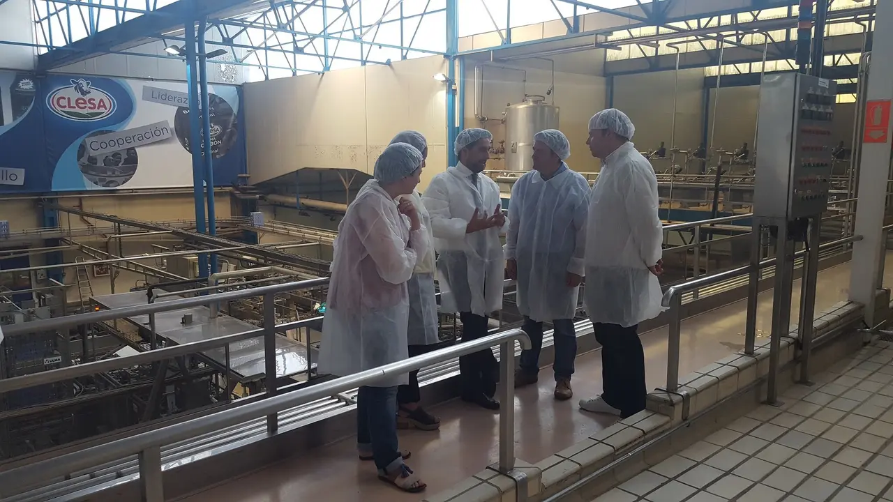 Visita a factor&iacute;a de CLESA