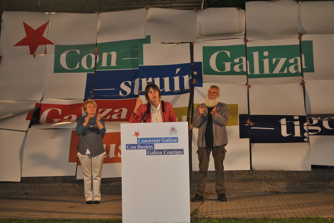 Inicio de campaña na Coruña
