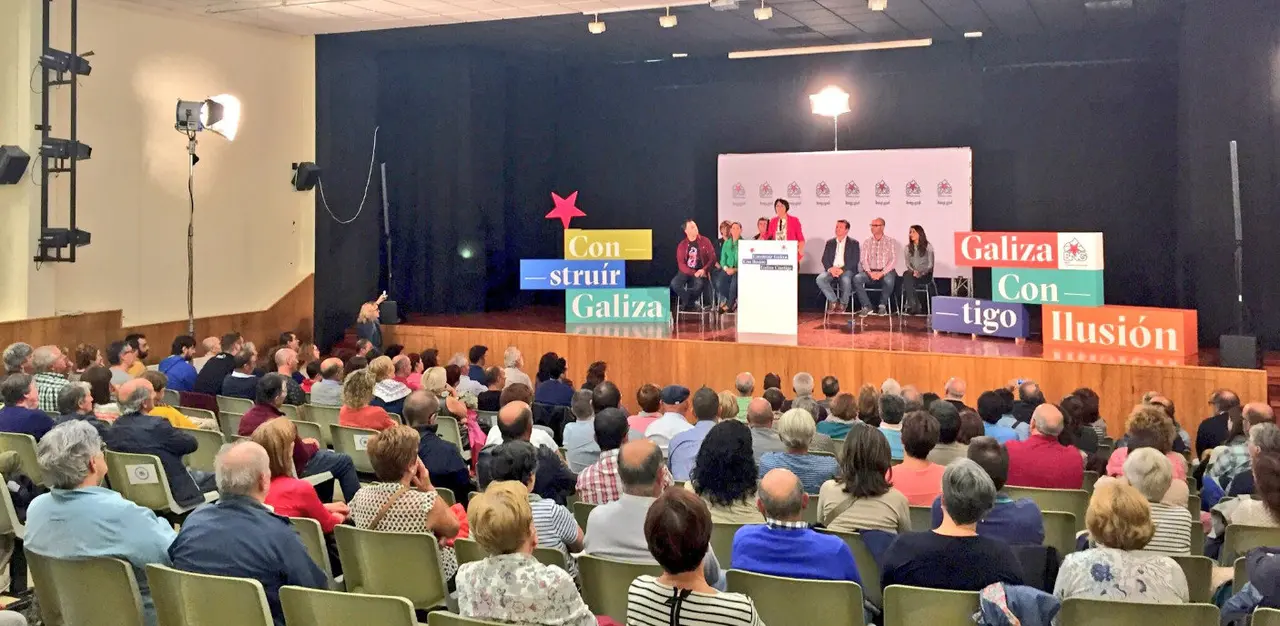 Acto p&uacute;blico de Bueu