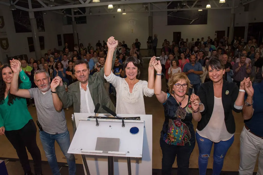 Acto p&uacute;blico de Cambados