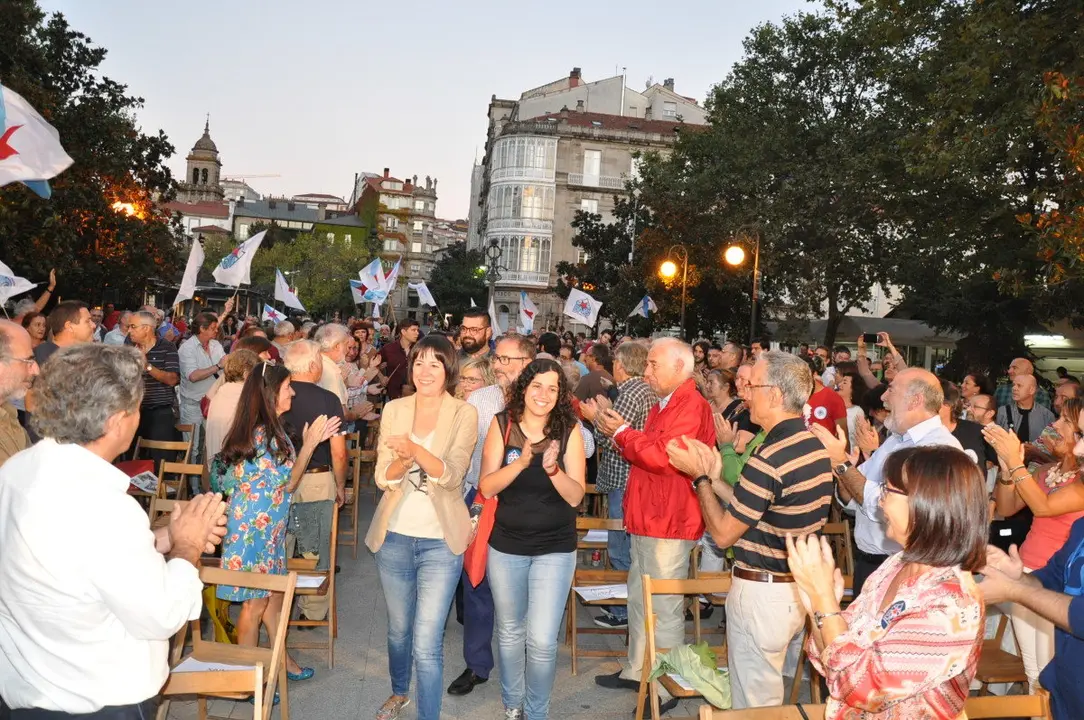 Acto p&uacute;blico en Ourense