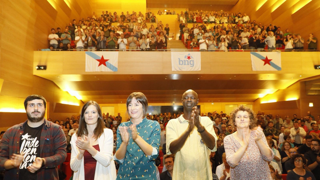 Acto de presentación das Bases democráticas para unha nova Galiza