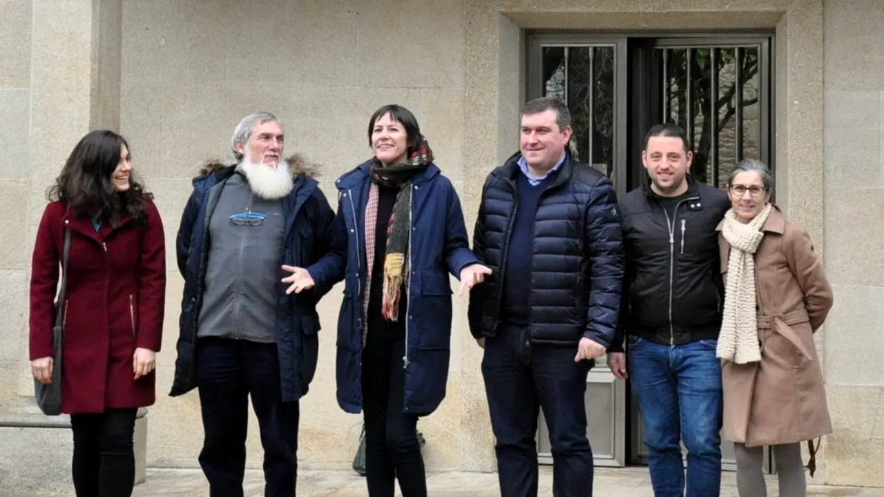 Visita ao concello de Toques
