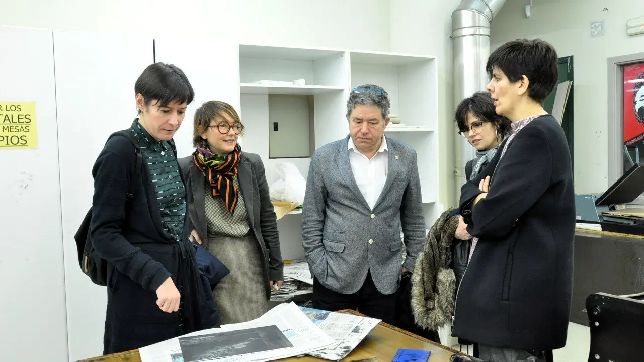 Visita &aacute; Escola de Belas Artes