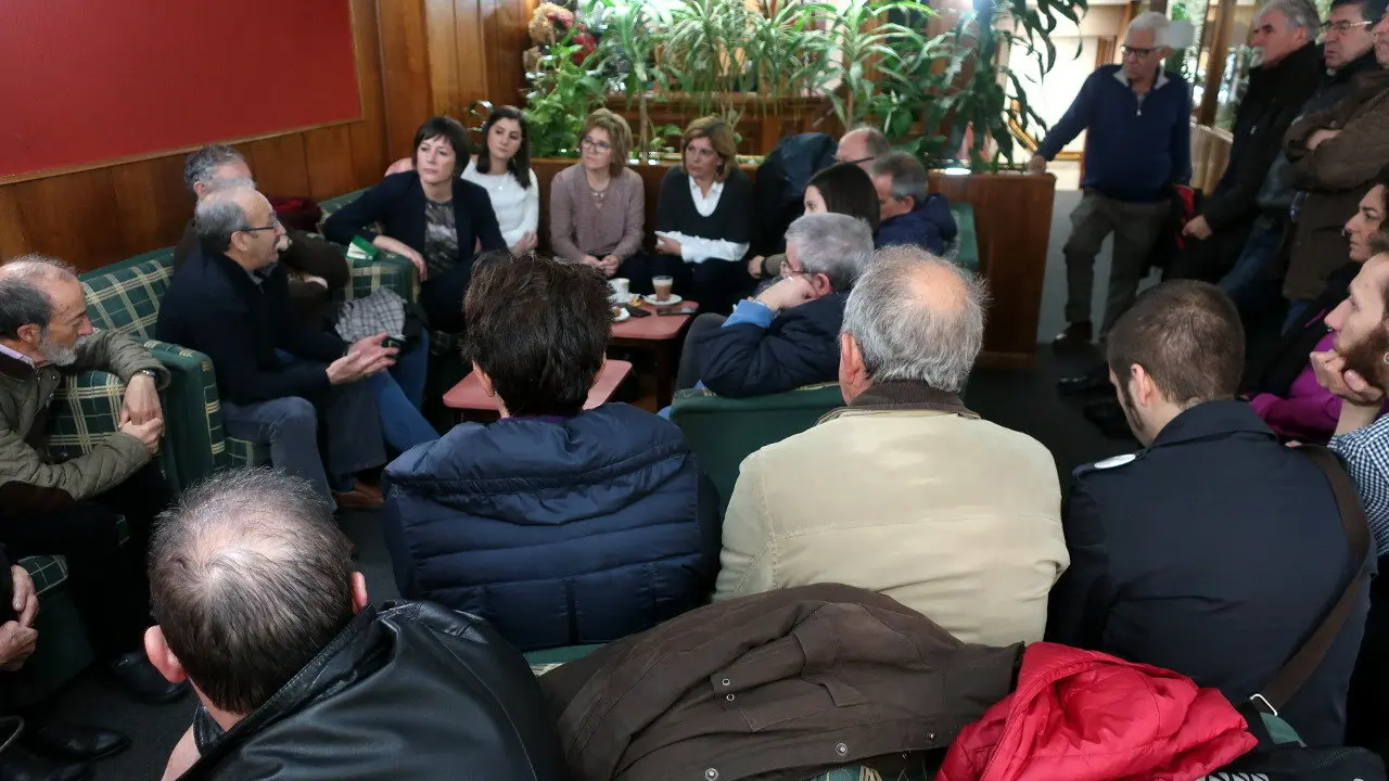 Encontro con pensionistas do Morrazo