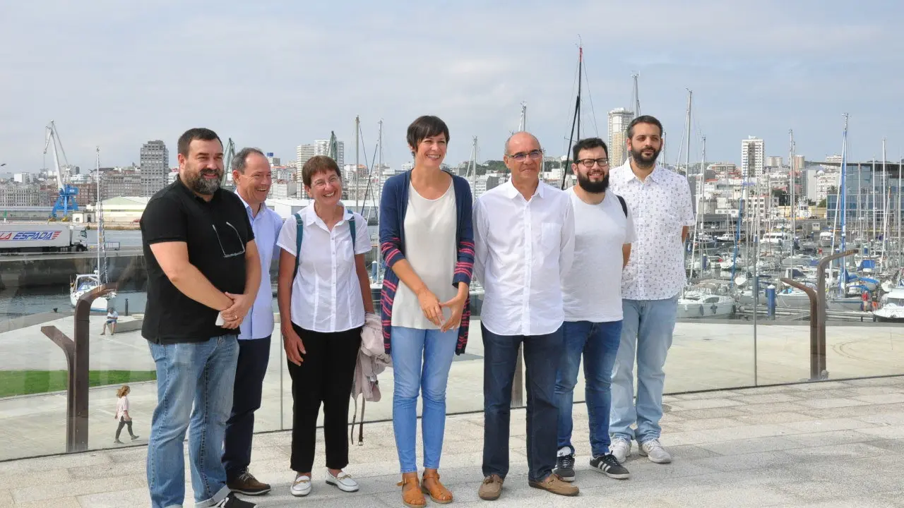 Ana Pont&oacute;n visita A Coru&ntilde;a