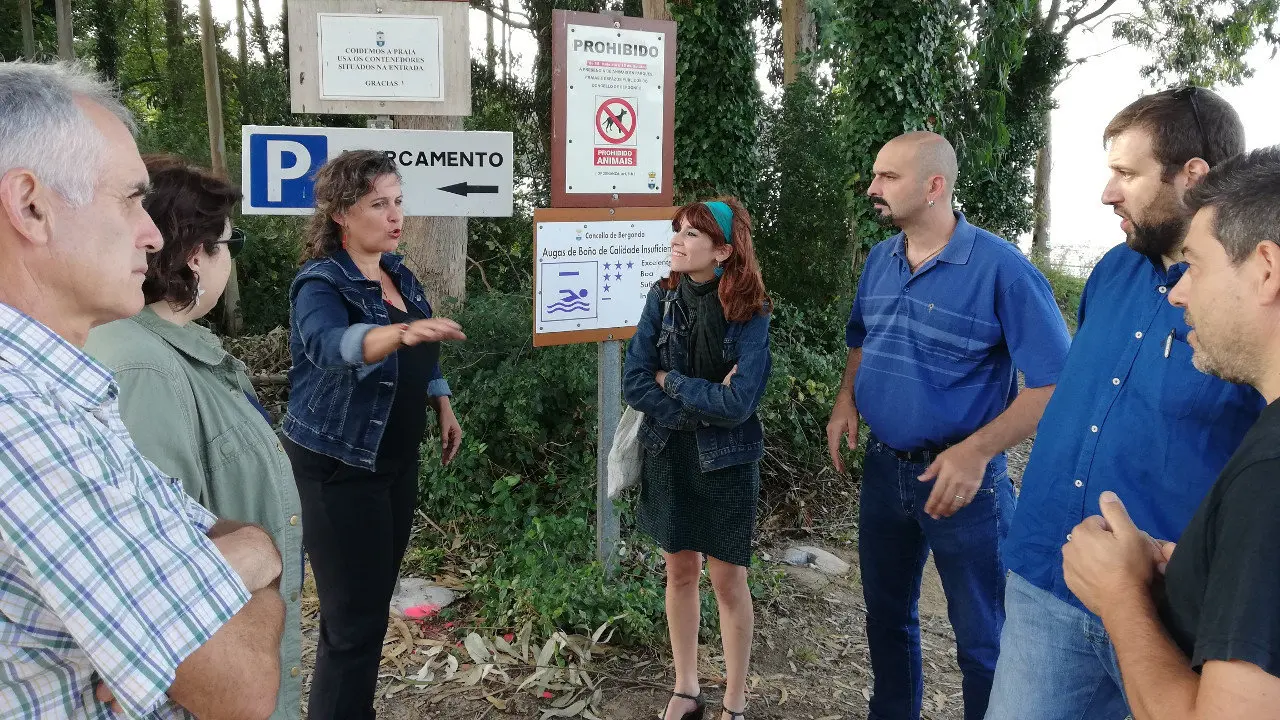 Ana Miranda en Betanzos
