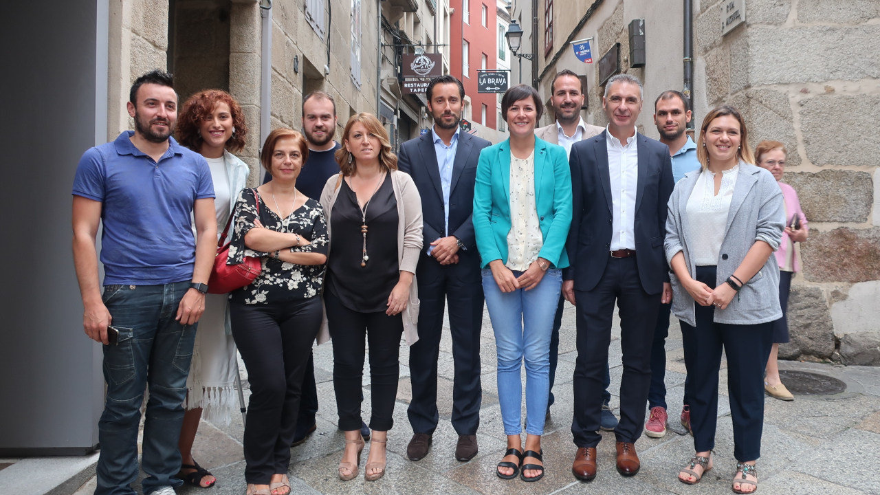 Encontro con xóvenes empresarios de Ourense