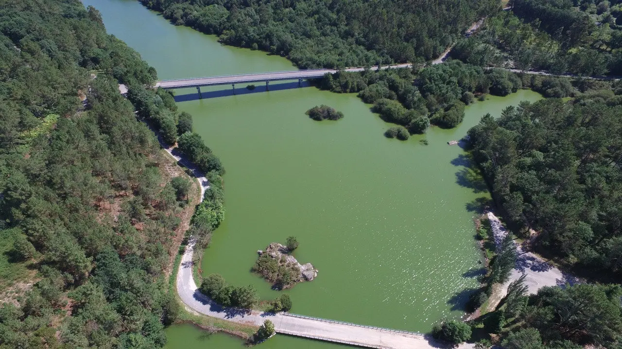 Encoro de Caldas de Reis (Foto: JDrone)