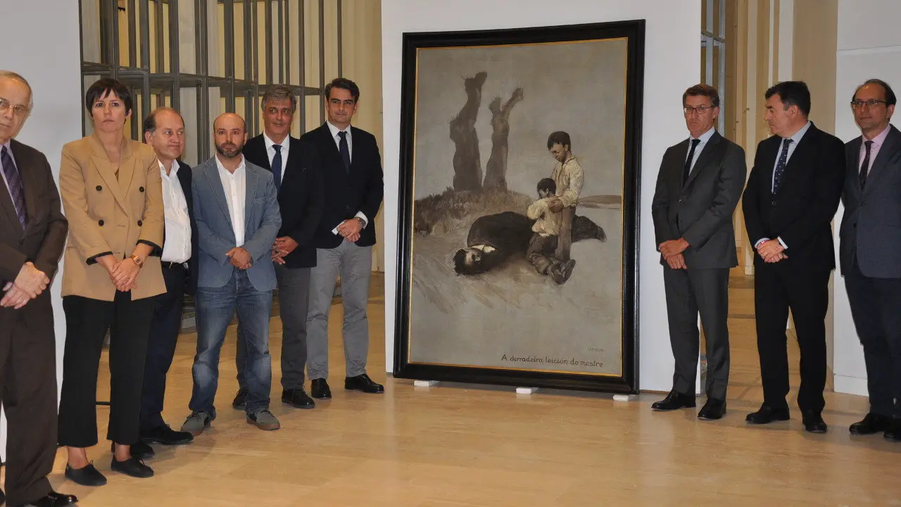 A derradeira lecci&oacute;n do mestre (Castelao)