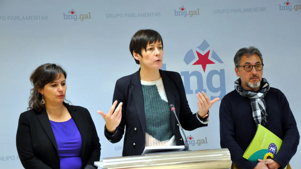Ana Miranda, Ana Pont&oacute;n e Manuel Dacal