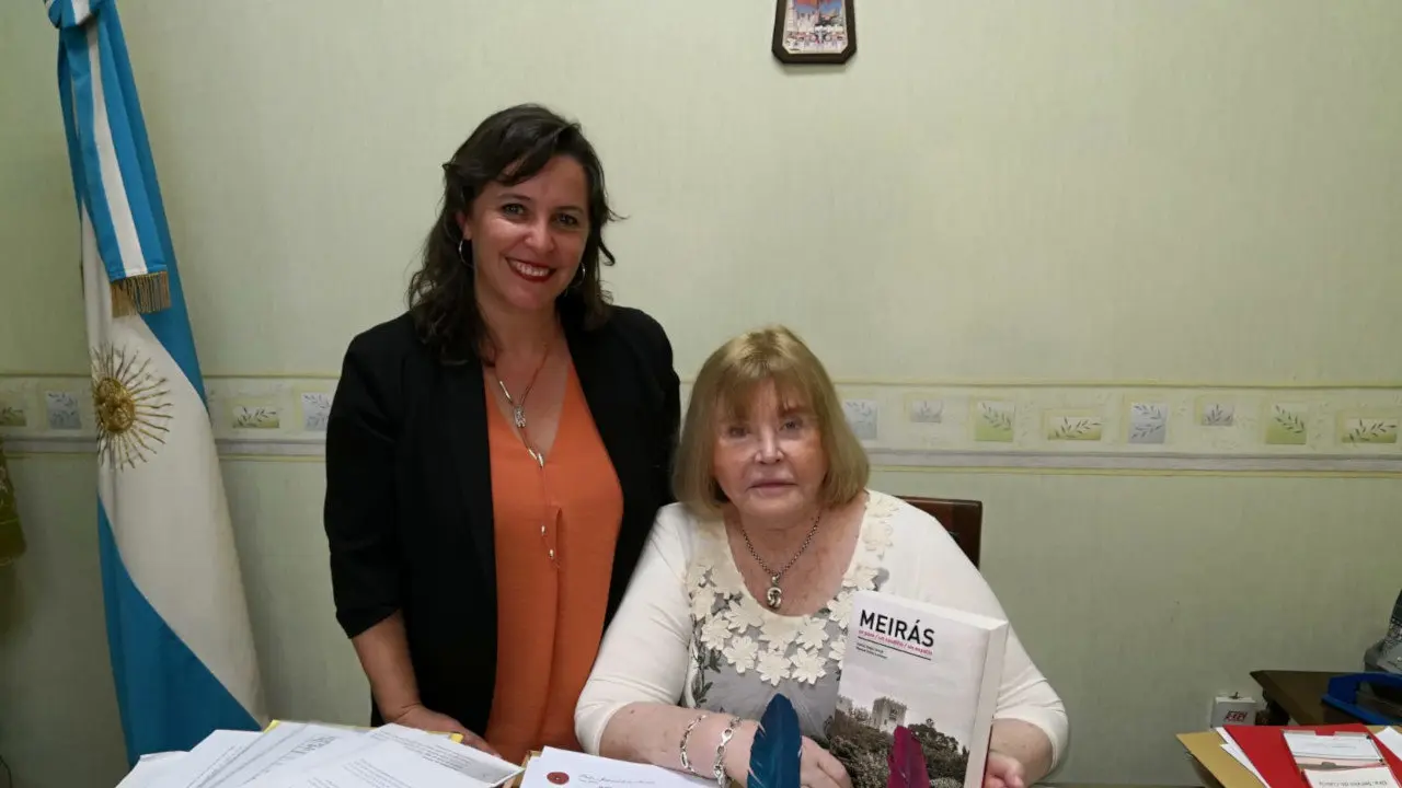 Ana Miranda e Mar&iacute;a Servini