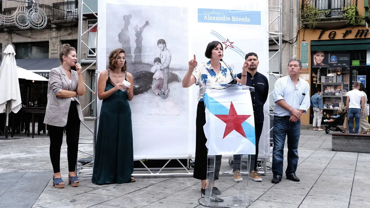 Homenaxe Alexandre B&oacute;veda