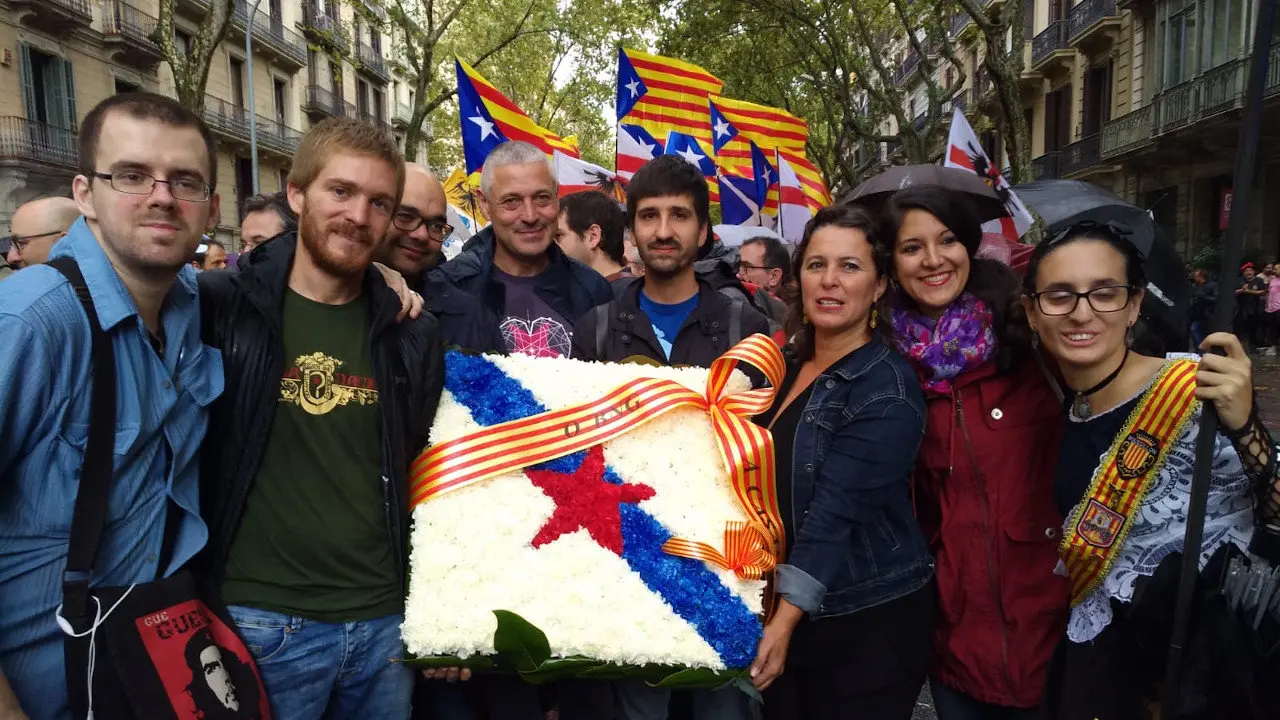 Delegaci&oacute;n BNG en Barcelona
