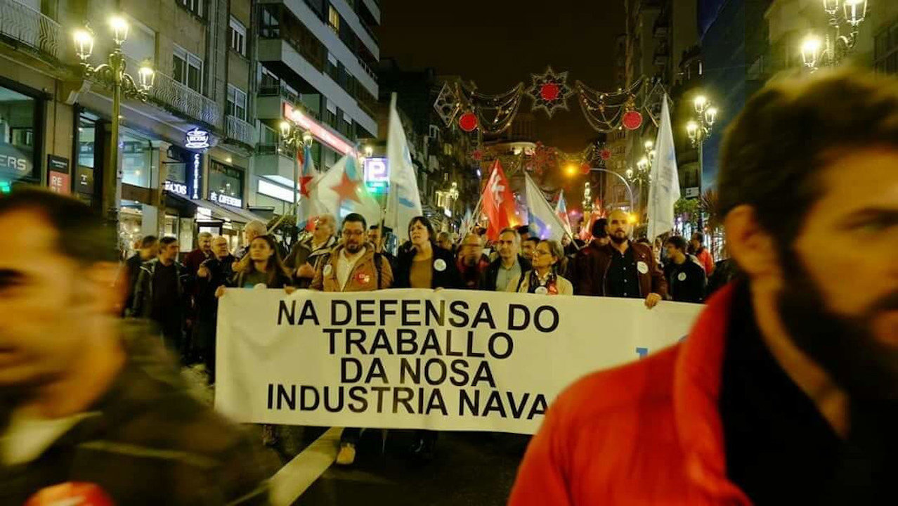 Manifestación Vigo