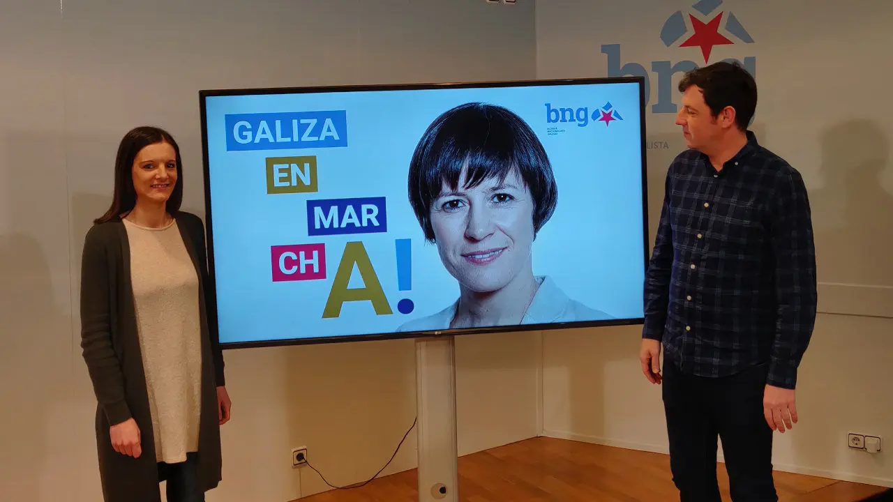 Olalla Rodil e Xavier Campos