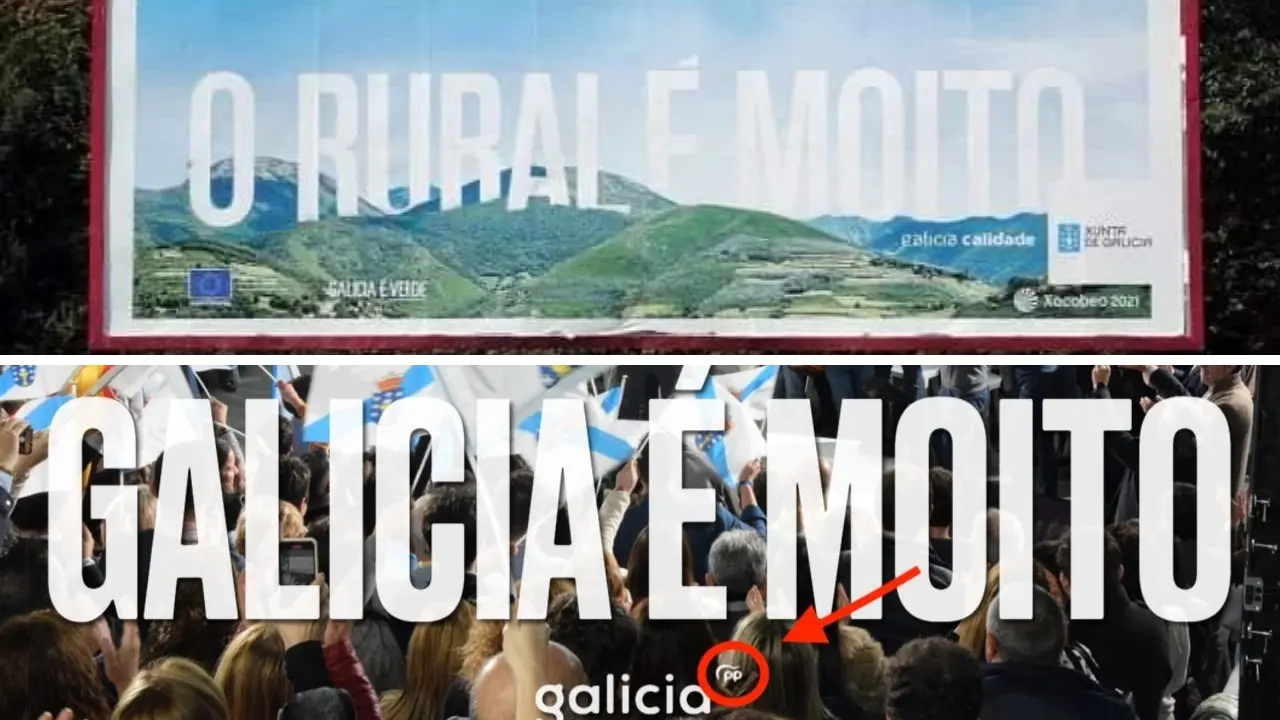 Publicidade Xunta e PP