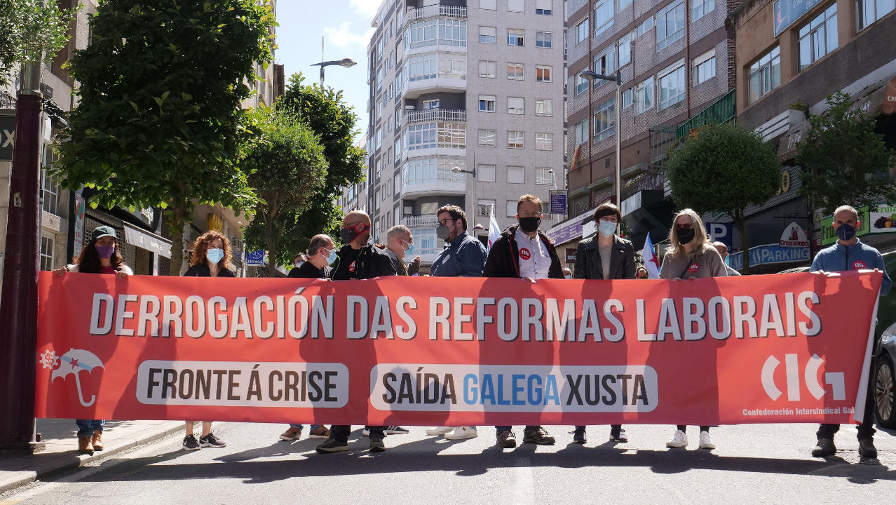 Manifestación CIG Vigo