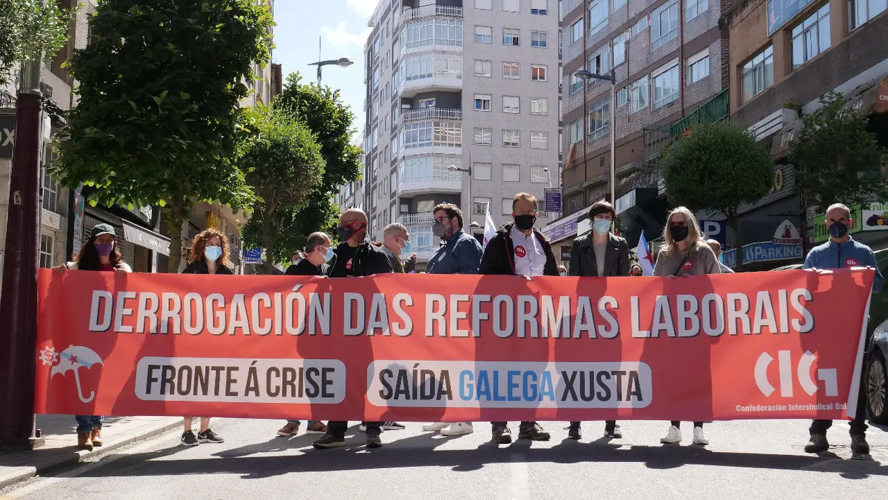 Manifestaci&oacute;n CIG Vigo