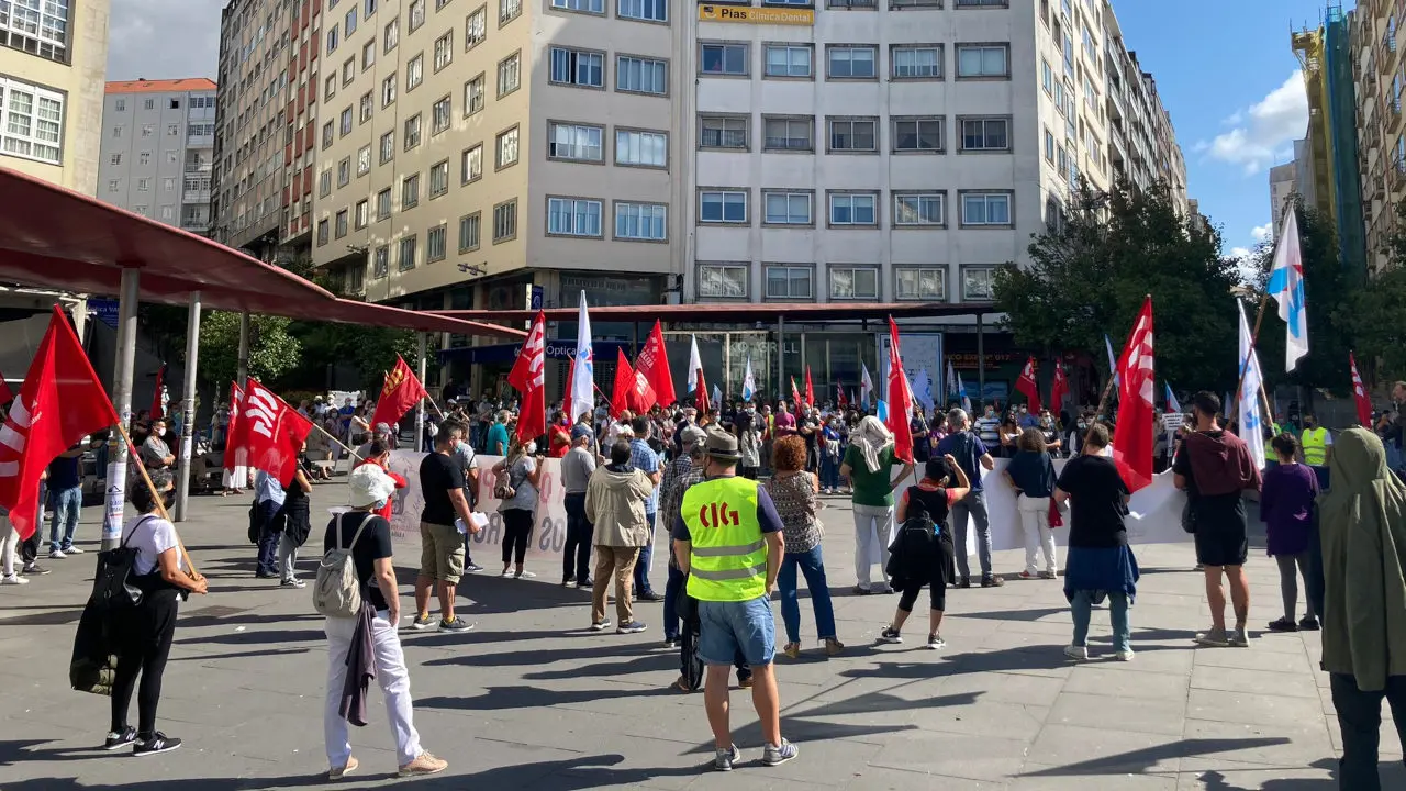 Concentraci&oacute;n Santiago de Compostela