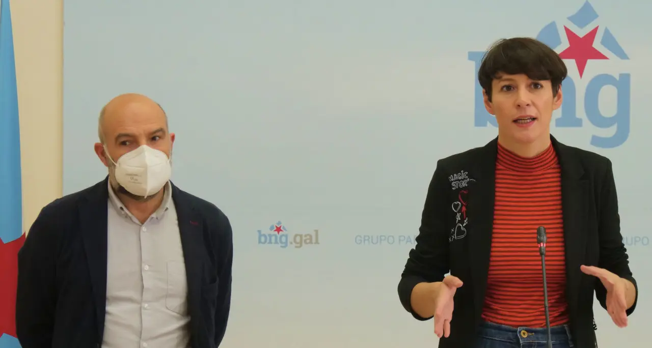 N&eacute;stor Rego e Ana Pont&oacute;n