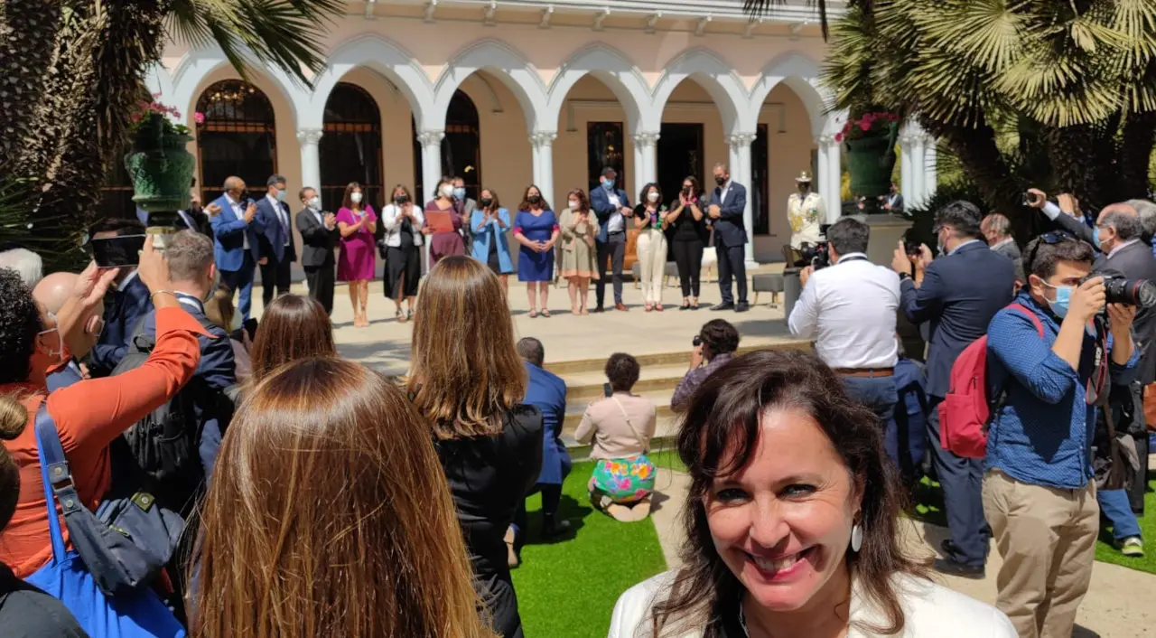 Ana Miranda recepci&oacute;n goberno Chile